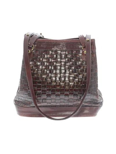 Pre-owned Brahmin Leather Shoulder Bag In Brown