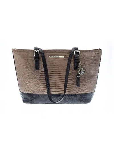 Pre-owned Brahmin Leather Tote Bag In Brown