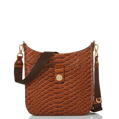 Brahmin Leia Honey Brown Saratoga