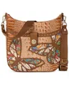 BRAHMIN LEIA HONEYBROWN GALA CROSSBODY