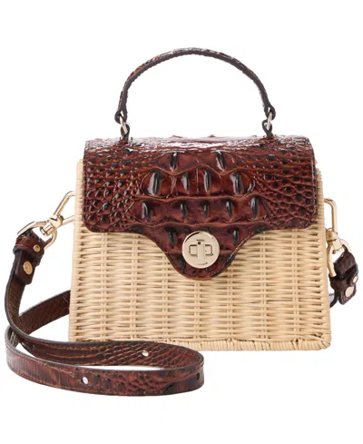 Brahmin Liliana Maison Mini Crossbody Bag In Brown