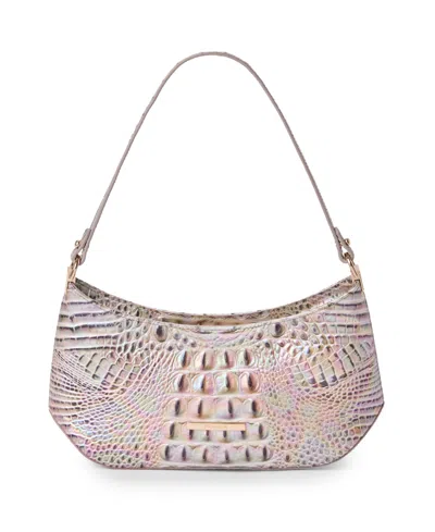 Brahmin Lilibeth Melbourne Small Leather Shoulder Handbag In Neutral