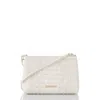 Brahmin Lorelei Melbourne Embossed Leather Shoulder In Coconutmilk