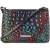 Brahmin Lorelei Croc Embossed Leather Shoulder Bag In Multi