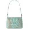 Brahmin Lorelei Croc Embossed Leather Shoulder Bag In Pattern