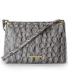 Brahmin Lorelei Melbourne Leather Shoulder Bag In Gray