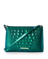 Brahmin Lorelei Melbourne Leather Shoulder Bag In Green
