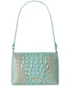 Brahmin Lorelei Croc Embossed Leather Shoulder Bag In Pattern