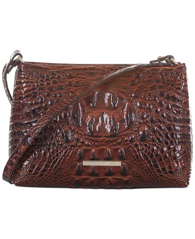 Brahmin Lorelei Small Leather Shoulder Handbag In Pecan Melbourne