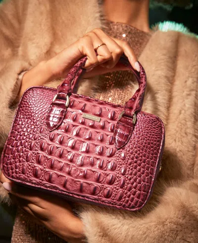 Brahmin Mara Buckle Small Satchel Bag