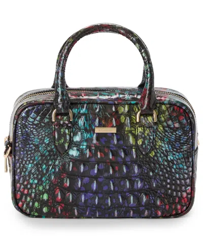Brahmin Mara Small Leather Melbourne Satchel Bag In Multi