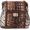Brahmin Margo Croc Embossed Leather Crossbody Bag