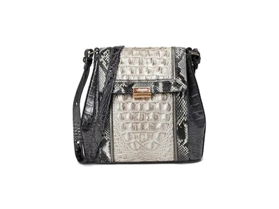 Brahmin Margo Cross Body Handbags Charcoal: One Size In Black
