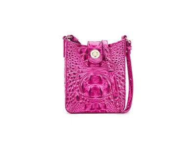 Brahmin Marley Cross Body Handbags Electric Fuchsia: One Size In Pink