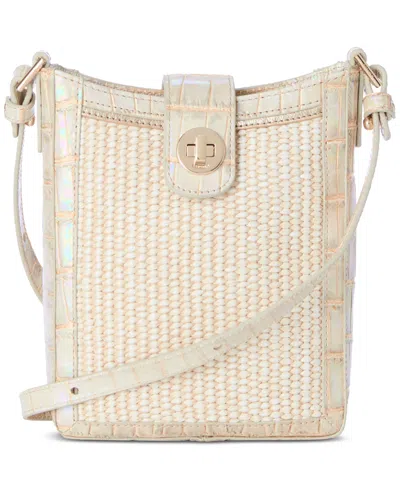 Brahmin Marley Manava Mini Crossbody In Tiramisu