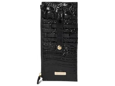 Brahmin Melbourne Credit Card Wallet Wallet Handbags Black: One Size