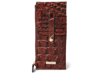 Brahmin Melbourne Credit Card Wallet Wallet Handbags Pecan: One Size In Brown