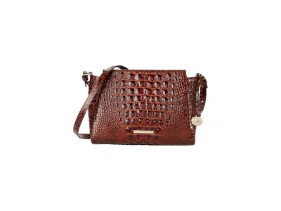 Brahmin Melbourne Hillary Crossbody Handbags Pecan: One Size In Brown