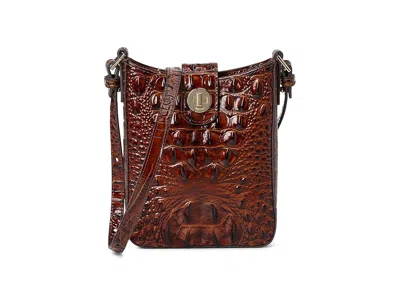 Brahmin Melbourne Marley Crossbody Handbags Pecan 1: One Size In Red
