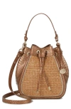 Brahmin Melinda Bucket Bag In Honeybrown