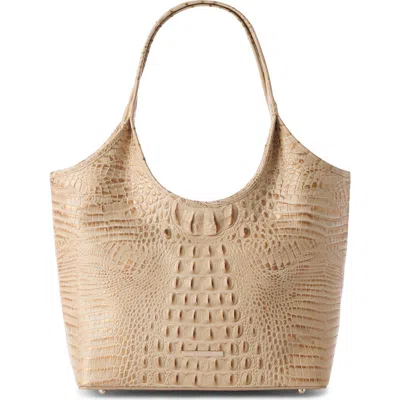 Brahmin Melora Croc Embossed Leather Tote