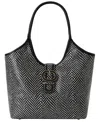 Brahmin Melora Textured Large Tote Bag In Black