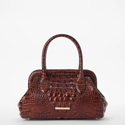 Brahmin Mika In Burgundy