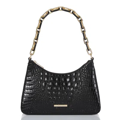 Brahmin Mod Esme Leather Shoulder Bag In Black