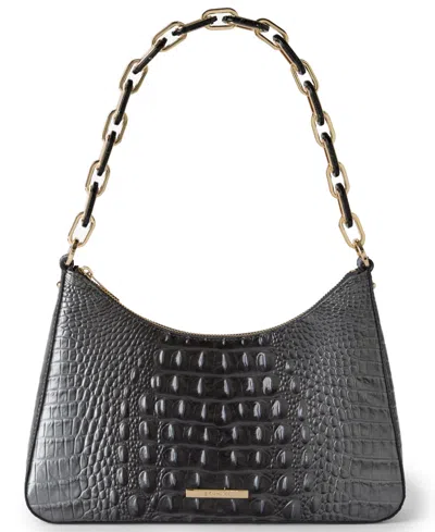 Brahmin Mod Esme Black Melbourne Medium Leather Shoulder