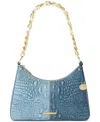 Brahmin Mod Esme Denim Secour Medium Leather Shoulder Bag