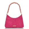 Brahmin Mod Esme Leather Shoulder Bag In Paradisepink