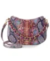 Brahmin Mod Shayna Crossbody Bag In Purple