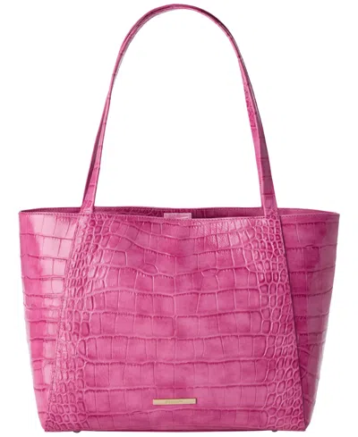 Brahmin Mona Alba Open Top Large Tote Bag In Pink