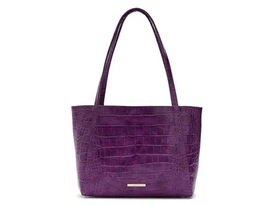 Brahmin Mona Cross Body Handbags Purple: One Size