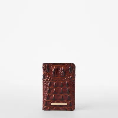 Brahmin Passport Wallet In Red