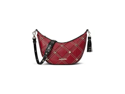 Brahmin Percy Cross Body Handbags Red: One Size