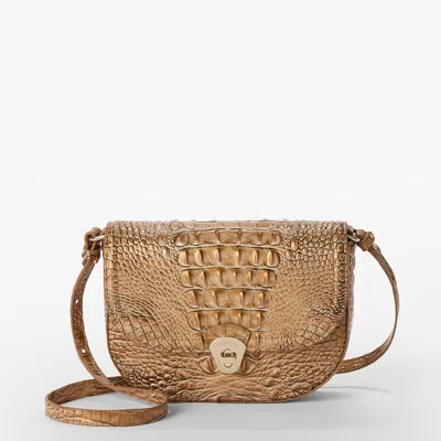 Brahmin Portia Melbourne Small Crossbody Bag In Brown