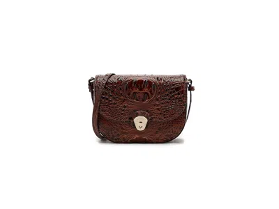 Brahmin Portia Cross Body Handbags Pecan: One Size In Brown