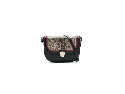 Brahmin Portia Cross Body Women's Handbags Ocelot Calgary, Leather