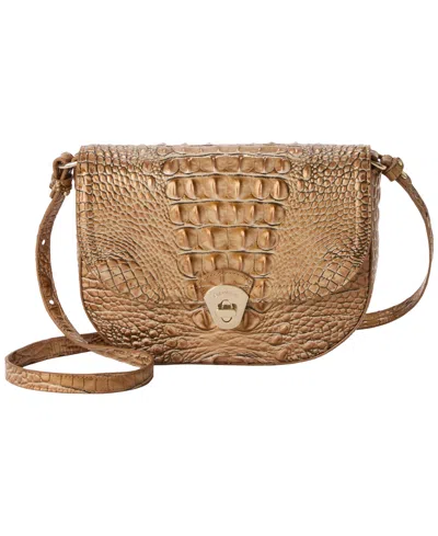 Brahmin Portia Melbourne Small Crossbody Bag In Brown