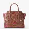 Brahmin Priscilla Satchel In Multi