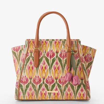 Brahmin Priscilla Satchel In Multi