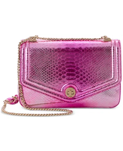 Brahmin Rosalie Rose Water Akoni Small Leather Shoulder Bag In Pink