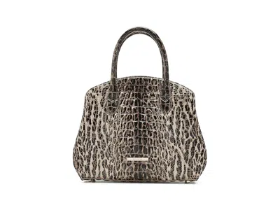 Brahmin Rosetta Cross Body Women's Handbags Ocelot Melbourne, Leather/polyester