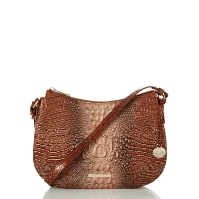 Brahmin Shayna Whiskey Ombre Mini Melbourne In Brown