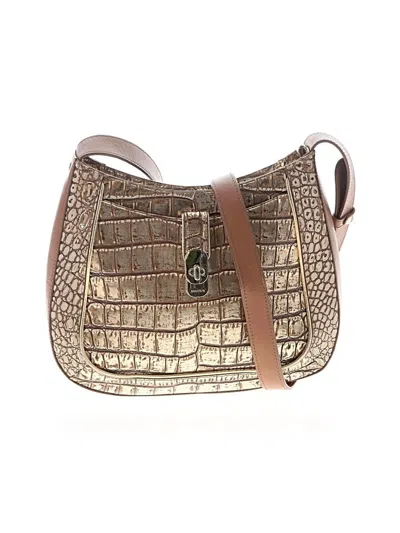 Pre-owned Brahmin Shoulder Bag In Gold