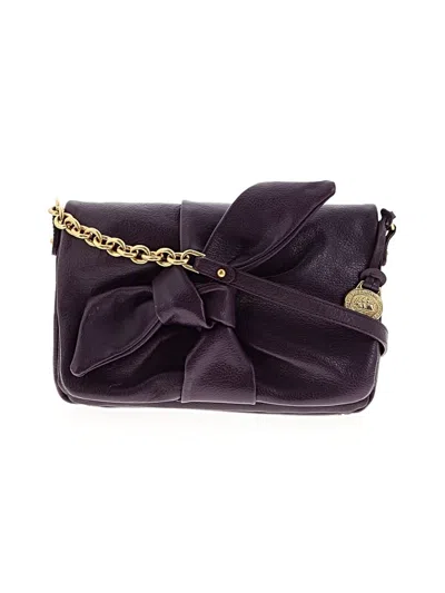 Pre-owned Brahmin Shoulder Bag In Purple
