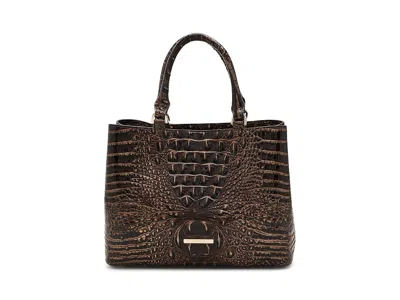 Brahmin Small Denise Cross Body Women's Handbags Chocolate Melbourne, Leather