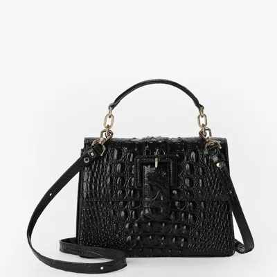 Brahmin Small Hallie In Black