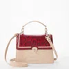 Brahmin Small Hallie In Red